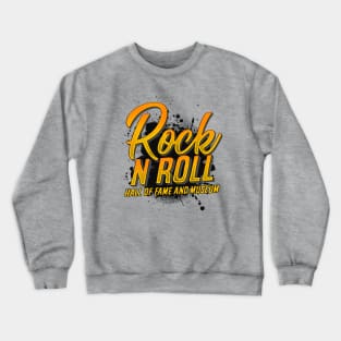 'Rock and Roll Hall of Fame' Cool Rock n Roll Rocker Gift Crewneck Sweatshirt